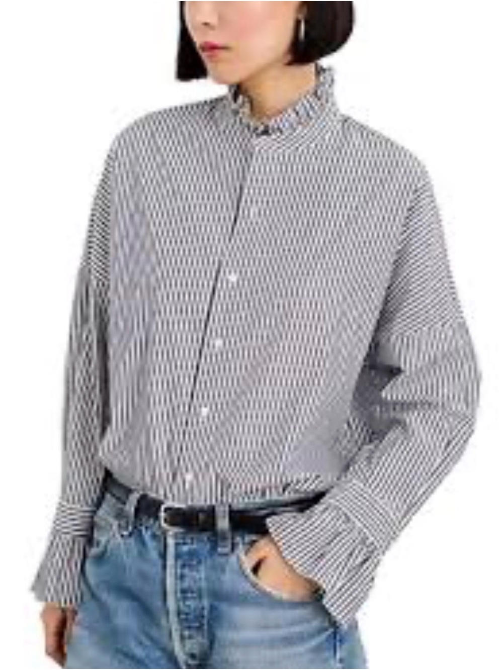 Alex Mill Easy Ruffle Shirt